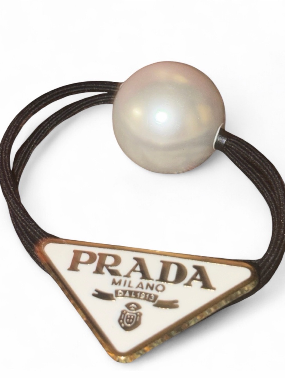 🐚 👱🏽‍♀️ 🆕  PRADA Hair Tie 🖤👱🏽‍♀️